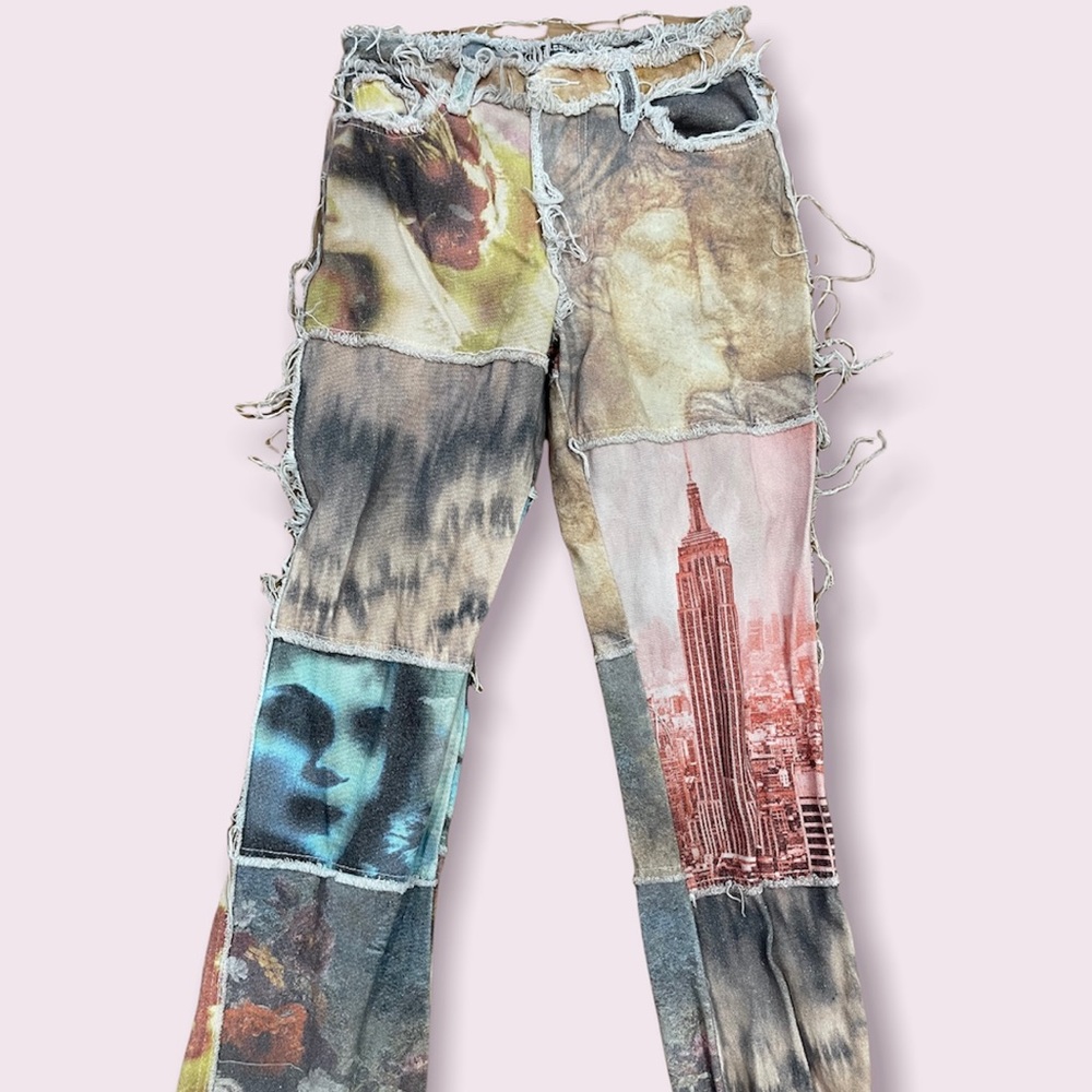 Colorful Boyfriend Jeans